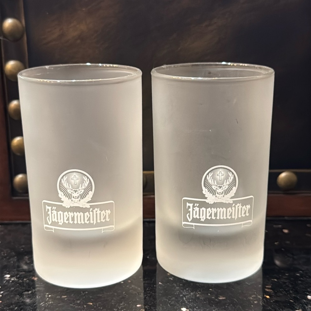 Jagermeister Frosted Shot Glasses -2